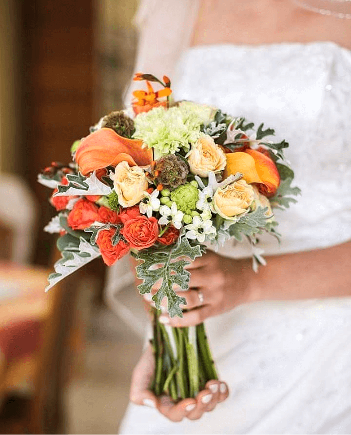 Service Mariage, bouquet de la mariée